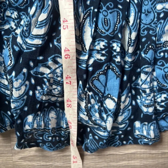 NEW caroline constas dahlia navy print dress - Picture 11 of 11